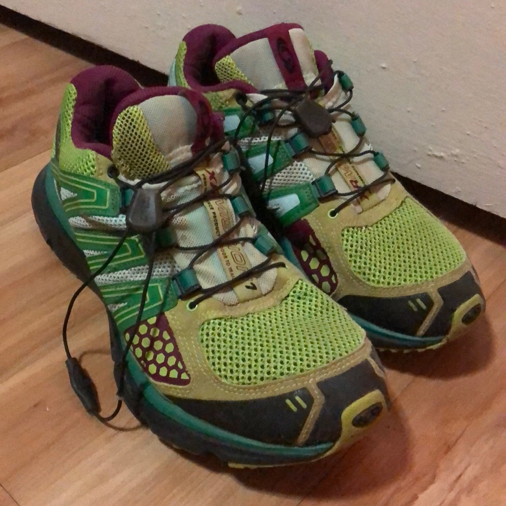 Salomon trail running shoes